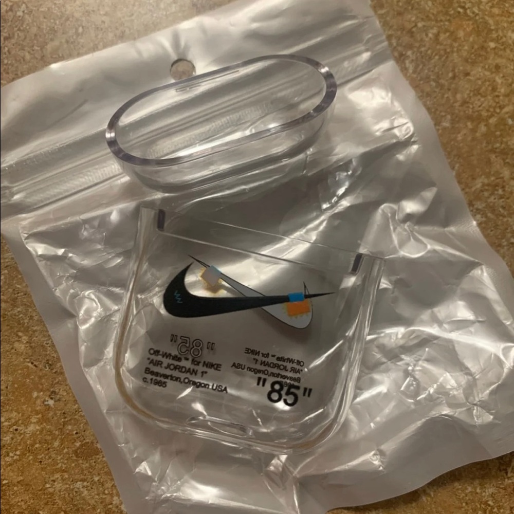 Designer Transparent Air Pod Case.